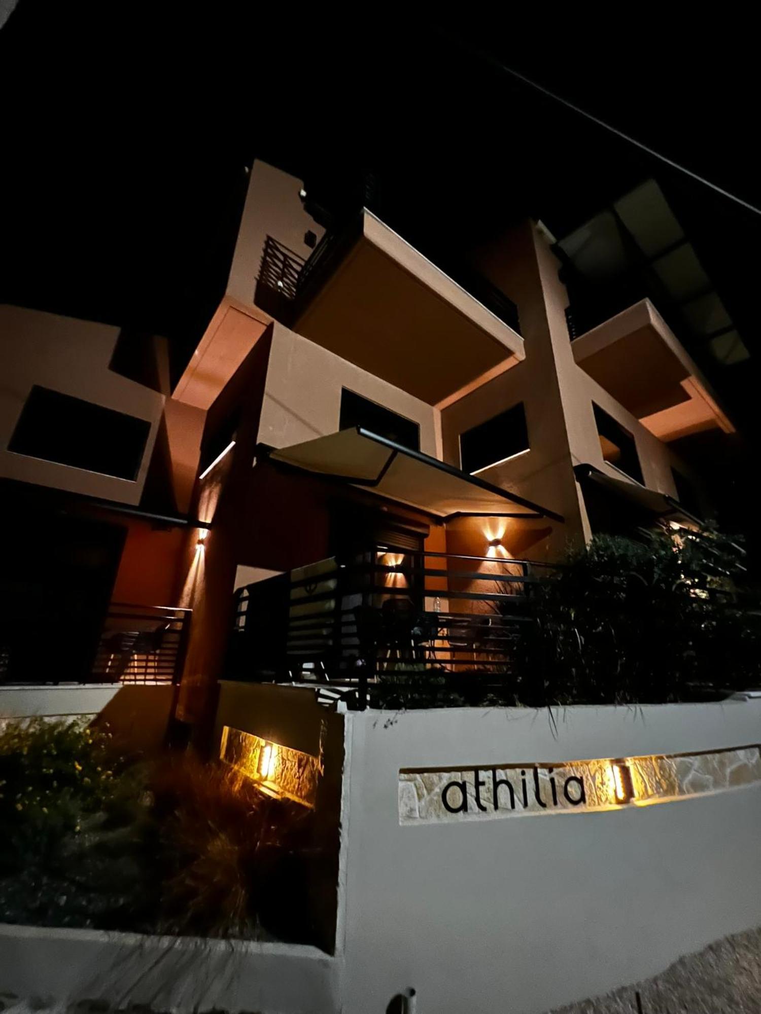 Athilia Aparthotel Nikiana Buitenkant foto
